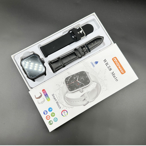 Dernier modèle de montre intelligente WK58 <span class=keywords><strong>MATE</strong></span> Montre de santé Étui de protection HD et film d'écran Montre de jeu étanche pour appareil portable - Product Image 4