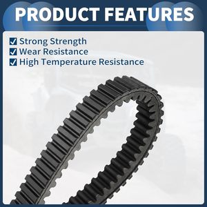 Courroie de transmission KYY, courroie trapézoïdale n° 3211106 pour <span class=keywords><strong>Polaris</strong></span> Ranger <span class=keywords><strong>500</strong></span> 700 800, caoutchouc fibre noir, résistant à l'usure, résistant aux hautes températures - Product Image 5