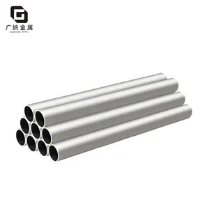 Tubes professionnels en alliage d'aluminium, fournisseur usine, prix personnalisé 6061 5083 3003 2024 7075 T6, tube rond en aluminium anodisé