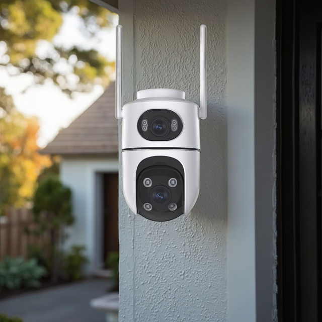 High Quality 6MP ICSEE Waterproof IP PTZ Wifi Security Camera Outdoor Motion Detection Alarm 360 Degree CCTV System