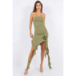 ชุดมินิเดรสแบบไร้สายรัดไหล่ของอลิซ - Product Image 3