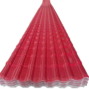 PVC gạch cho màu xám mái lợp ngói Tây Ban Nha phong cách PVC cài đặt Roof gạch