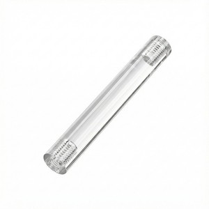 Transparent Acrylic Round Rod Plexiglass Solid Crystal Pillar Light Guide Rod For Crafting And Processing - Product Image 1