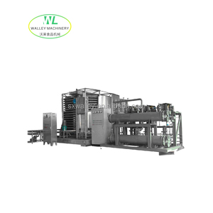 Machine de congélation rapide à spirale pour crevettes tunnel en acier inoxydable Walley -40 à 0 46kw - Product Image 4