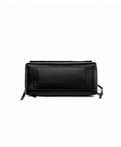 Bolsos de Mano Grandes y Modernos para Mujer, Bolsos de Hombro Negros Portátiles, Bolsos de Mano de Lujo de PU para Damas - Product Image 6