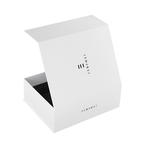 Custom High Quality Magnetic Rigid <b>Boxes</b> with Embossing <b>Black</b> Luxury Paper Gift Packaging Recyclable for Premium Brand Products - Product Image 2