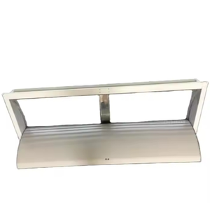 Maison de volailles de beauté de couleur blanche et noire durable Bonne santé Contrôle manuel Entrée <span class=keywords><strong>d</strong></span>'<span class=keywords><strong>air</strong></span> Ventilation Fenêtre Équipement <span class=keywords><strong>d</strong></span>'élevage - Product Image 2