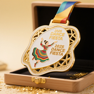 Medallas Deportivas de Oro 3D Personalizadas por el Fabricante, Diseño de Logotipo, Maratón, Atletismo, Gimnasia, Rugby, Surf, Trofeos de Metal - Product Image 6