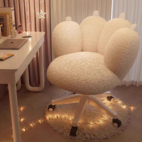 Cyber célébrité maquillage chaise coiffeuse fille chambre ongles chaise chat griffe forme dossier ergonomique dressing tabouret