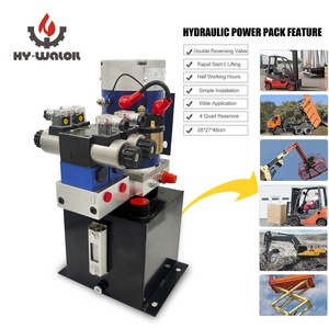 Hy-waloil – Pack d'unité de puissance <span class=keywords><strong>hydraulique</strong></span> à Double effet pour palan automatique, réservoir d'une capacité de 8 pintes d'<span class=keywords><strong>électricité</strong></span> de 20mpa - Product Image 4