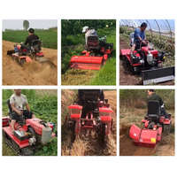 Mini tracteur pour l'agriculture tracteur agricole Nouveaux tracteurs de marche multifonctionnels Mini motoculteur