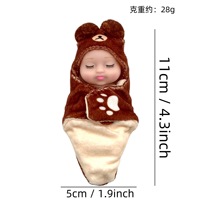 Muñeca Reborn Realista, Muñeca Bebé Recién Nacido, Mini Juguete Bonito para Niñas y Niños, Regalo de Halloween, Navidad, Cumpleaños, Venta al por Mayor