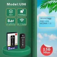 Módem USB 4G Portátil, Punto de Acceso WiFi Compacto con Ranura para Tarjeta SIM, Disponible en China