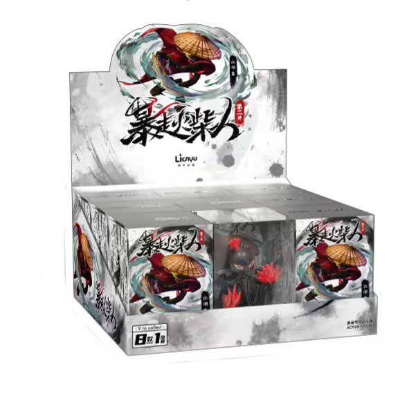 24 Box Wholesale Anime Lianyu Runaway Stickman Assembly Blind Box Series 2 Jianghu Chapter Collection Mystery Box for Toys Gift
