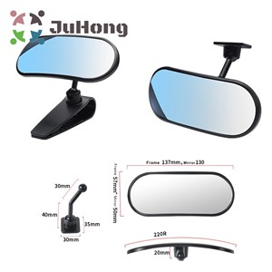 Specchietto retrovisore per auto nero nuovo <span class=keywords><strong>specchio</strong></span> per punto cieco da adesivo/Clip Monitor di guida di sicurezza Baby specchietto regolabile per ufficio - Product Image 5
