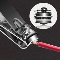 Kit de manucure et pédicure promotionnel 7 en 1, ensemble d'outils à ongles en acier inoxydable pour cuticules