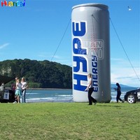 Offre Spéciale activités Promotion publicité modèle de bouteille gonflable géant sauter canette de vin canette de bière gonflable