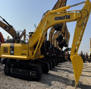 Excavatrice d'occasion certifiée EPA Komatsu PC400 PC360 PC350 40 tonnes 36 tonnes 35 tonnes 95% neuve de haute qualité avec pince hydraulique - Product Image 1