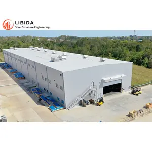 Metal Building Manufacturer Prefab Structure Building Prefabricated Steel Warehouse Building Construction