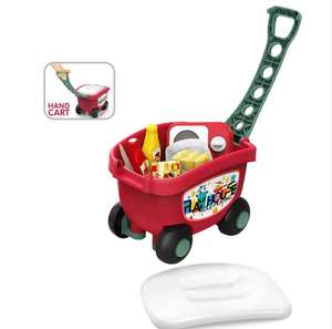 Juego de cocina eléctrico de 26 piezas, juego de cocina de plástico de color para comida, Juguetes - Product Image 4