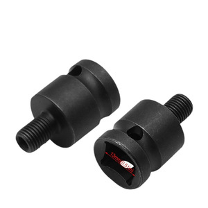 Mandrin de perceuse électrique, adaptateur 1/2, queue carrée, quatre trous, pour perceuse à percussion, queue ronde, ensemble à trois mors - Product Image 5