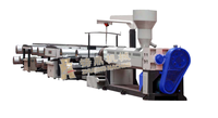 Ligne d'extrusion de fil plat PP à grande vitesse contrôlée par micro-ordinateur Zd-Spl