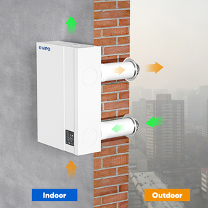 E-VIPO ductless phòng đơn HRV phục hồi nhiệt thông gió Wifi ứng dụng điều khiển tường recuperator hệ thống thông gió - Product Image 1