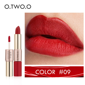 O.TWO.O ลิปสติกเนื้อแมทท์กันน้ำติดทนนาน 12 สี & ลิปกลอส <span class=keywords><strong>2</strong></span> in 1 ลิปสติกแบบน้ำ สำหรับขายส่ง - Product Image 3