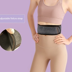 Customized <b>USB</b> Graphene <b>Heating</b> Far Infrared Vibration Hot Compress Red Light Physiotherapy Massage Belt for Body - Product Image 1