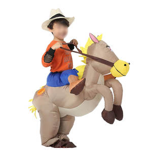 Enfants animal nouveau dans gonflable homme enfants <span class=keywords><strong>cavalier</strong></span> costume vêtements de vacances costumes habiller modélisation jouer animal costume - Product Image 6