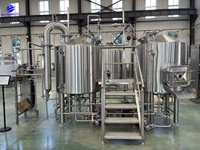Système de brasserie et cuve de fermentation commerciaux optimisés en termes de valeur, 400L 4BBL, à retour sur investissement élevé, pour brasserie