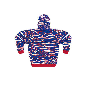 ออกแบบเองเสื้อสวมหัวเสือเอ็ดบัฟฟาโลเสื้อฮู้ดทีมฟุตบอลแขนยาวลําลองเสื้อกล้ามมีฮู้ด - Product Image 1