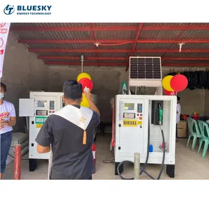 Bluesky-miniestación de combustible móvil portátil, venta directa de fábrica