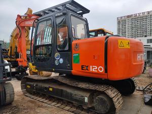 Envío Gratuito, Excavadoras Usadas Hitachi EX 120-5 de 12 Toneladas en Stock para la Venta - Product Image 5