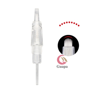 Aiguilles de cartouche jetables pour maquillage permanent 9U à vis pour machine à tatouer Charmant <span class=keywords><strong>Liberty</strong></span> Nano et Hairstrokes Brow - Product Image 1
