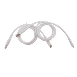 Cabo de carregamento super rápido 1m 55w, fio para carregamento e dados para iphone, samsung, huawei