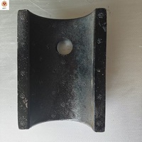 Manchon de verrouillage à vis de type divisé, demi-manchon en fonte pour anneau de serrage de lame de finisseur, pour arbre de vis de finisseur d'asphalte