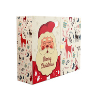 Boîte cadeau calendrier de l'avent de Noël personnalisée, boîte de compte à rebours à 24 tiroirs vides pour emballage de cadeau surprise de fêtes