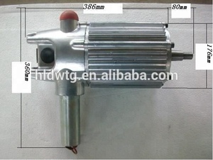 เครื่องกำเนิดไฟฟ้าพลังงานลมแบบแกนนอน HLD 1000W กำลังไฟ 48v 230v เส้นผ่านศูนย์กลางใบพัด 2.5 เมตร ความเร็วเริ่มต้น 2 เมตร/วินาที - Product Image 2