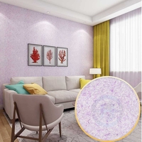 Papier peint liquide OEM pour murs, fibres végétales naturelles, traditionnel, imperméable, insonorisant, pour la construction, la peinture, la décoration intérieure