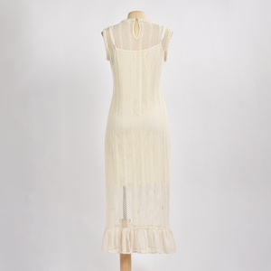 New Product Slightly <b>loose</b> sleeveless crew neck cotton <b>dress</b> Superior Quality 100% cotton women <b>dress</b> - Product Image 4
