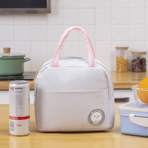 Sac à lunch isotherme Bento avec logo rond pour les étudiants et les voyages - Product Image 5