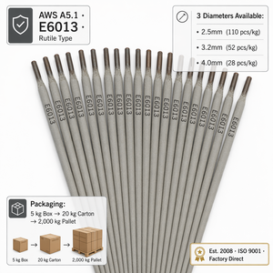 Varilla <span class=keywords><strong>de</strong></span> Soldadura AWS A5.<span class=keywords><strong>1</strong></span> E6013, <span class=keywords><strong>Electrodo</strong></span> <span class=keywords><strong>de</strong></span> Soldadura J421 <span class=keywords><strong>de</strong></span> <span class=keywords><strong>1</strong></span>/8" 5/32", Varilla <span class=keywords><strong>de</strong></span> Soldadura para Acero Estructural y Mantenimiento - Product Image 5