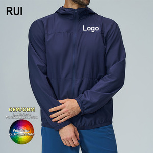 Chaqueta de Protección Solar UPF 50+ para Hombre, con Capucha, Cierre de Cremallera, Secado Rápido, Transpirable, para Pesca, Senderismo y Deportes, Venta al Por Mayor RUIQUWIN - Product Image 1