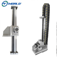 Module de levage à pignon et crémaillère carré en alliage d'aluminium CL60, rail spécial pour robot, système de mouvement automatisé pour établi