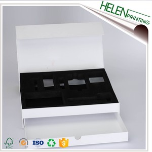 Custom Packaging <b>Boxes</b> 2mm Thickness Foam Insert <b>Magnetic</b> Lid Matt Lamination Embossing Specialty Sponge for Consumer - Product Image 4