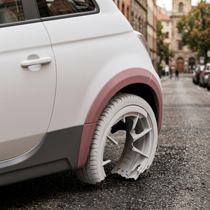 Guardabarros Traseros de Fibra de Vidrio de Alta Calidad Marca EPR para Fiat 500 595 S3 EPA Tipo Ancho, Fácil Instalación, 4 Piezas, 2007-2016 - Product Image 3