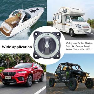 32V DC 500A 고전류 선택기 3 위치 차단 스위치 그레이 컬러 스위치 11003 - Product Image 6