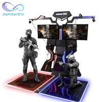 Máquina de Realidad Virtual 2022, Plataforma de Pie para Realidad Virtual, Simulador de Disparos de Realidad Virtual, Máquina de Caminar de Realidad Virtual