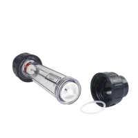 Débitmètre d'eau LZS-15/LZS-25/LZS-32/LZS-32G/LZS-50/LZS-65, débitmètre en plastique, rotamètre à petit débit